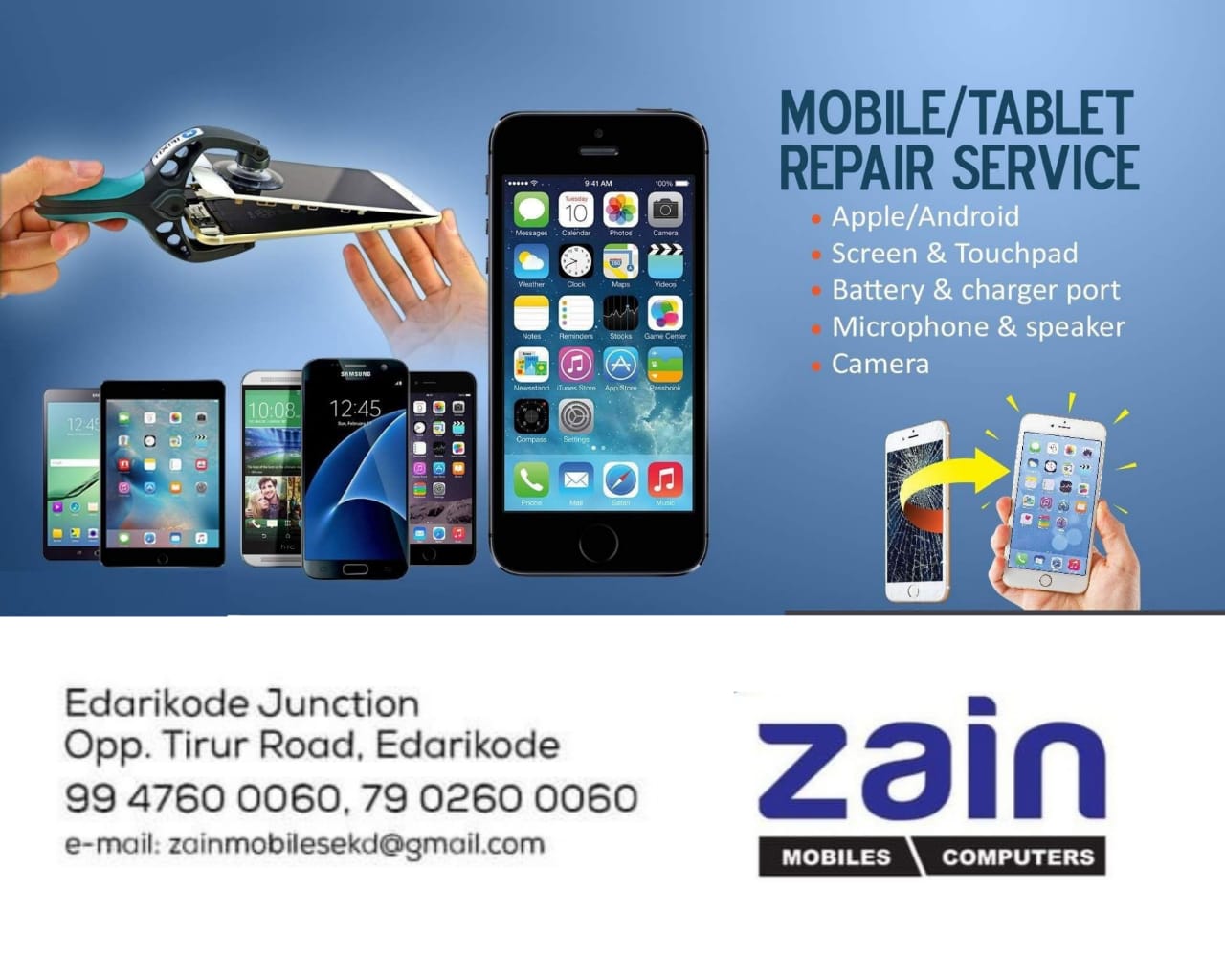 ZAIN MOBILES EDARIKODE